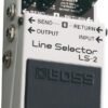 Boss LS-2 Line Selector Pedal review for versatile electric guitar effects setup
