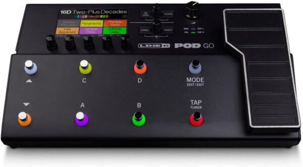 Line 6 POD Go Guitar Multi-Effects Pedal Review Compact Design and Powerful Features