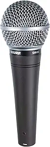 51iWPCiBGAL.__AC_SX300_SY300_QL70_FMwebp_ Shure SM48 Handheld Dynamic Vocal Microphone review for singers and performers