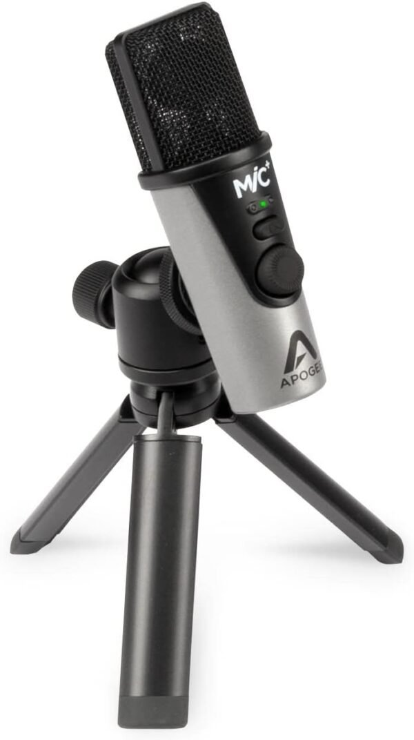 Apogee MiC Plus USB Microphone Review Studio-Quality Sound for Musicians and Podcasters