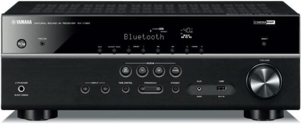 Yamaha RX-V385 AV Receiver Review 4K Ultra HD and Bluetooth Features