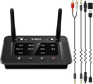615TMWauQKL.__AC_SX300_SY300_QL70_FMwebp_ Review of 1Mii B03 Bluetooth 5.3 Audio Adapter for TV and Stereo Use