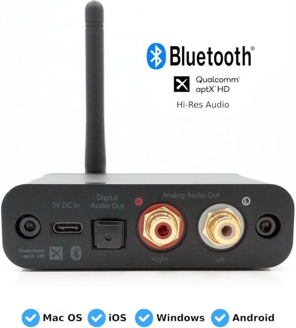 61GkWeWkg1L._AC_SL1500_ Audioengine B1 Bluetooth Receiver Review for HiFi Stereo Systems and Classic Speakers