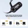 61O7gihd8CL._AC_SL1500_-1 MAONO XLR Podcast Microphone, Cardioid Studio Dynamic Mic for Vocal Recording, Streaming, Voice-Over, Voice Isolation Technology, Metal Mic, Works for Audio Interface, Mixer, Sound Card-PD100