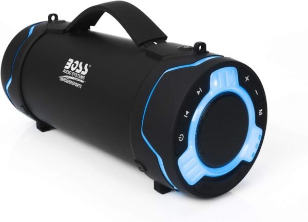 Review of BOSS Audio Systems Tube Weatherproof Bluetooth Speaker with 8-Hour Battery Life