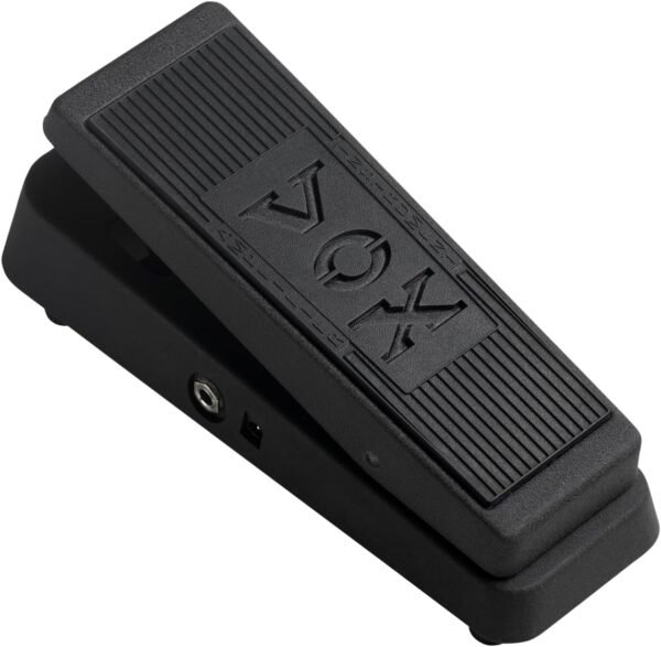 Vox V845 Classic Wah Guitar Effects Pedal w/All-black Coated Finish and 9-volt Power Supply Input