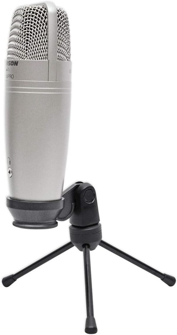 61grp0S9aOL._AC_SL1500_-1 Samson C01U Pro USB Large Diaphragm Studio Condenser Microphone Mic+Tripod Stand