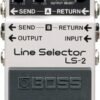 Boss LS-2 Line Selector Pedal review for versatile electric guitar effects setup