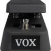Vox V845 Classic Wah Guitar Effects Pedal w/All-black Coated Finish and 9-volt Power Supply Input
