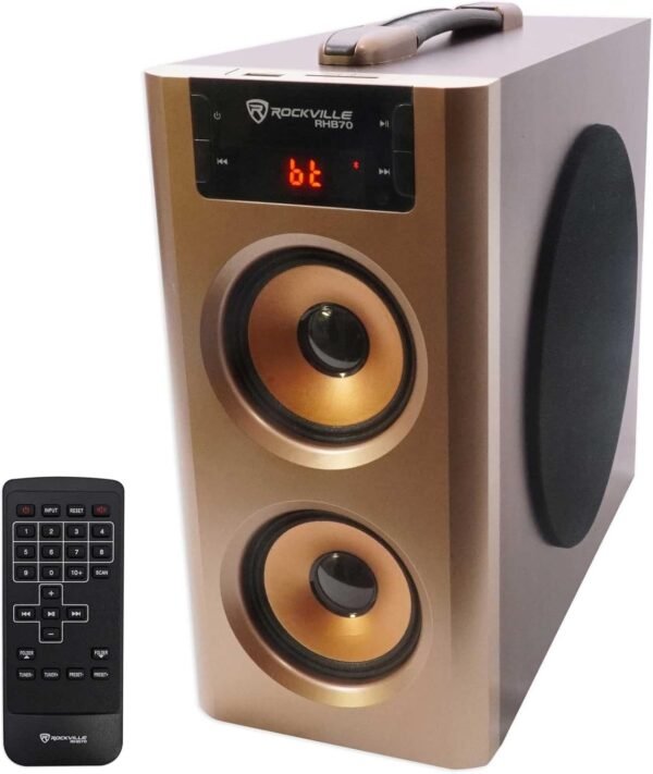 710gYdsUDpL._AC_SL1500_ Rockville RHB70 Home Theater Speaker System Review Compact Design with Powerful Sound