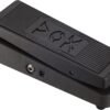 Vox V845 Classic Wah Guitar Effects Pedal w/All-black Coated Finish and 9-volt Power Supply Input