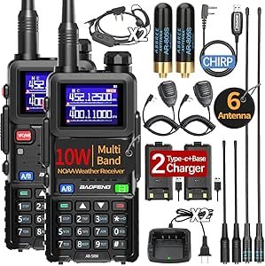712xycYrDwL.__AC_SX300_SY300_QL70_ML2_ Baofeng 5RM Ham Radio Review Long Range Handheld NOAA Emergency Walkie Talkies