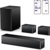 ULTIMEA Poseidon D60 5.1 Sound Bar Review Dolby Atmos Wireless Subwoofer System