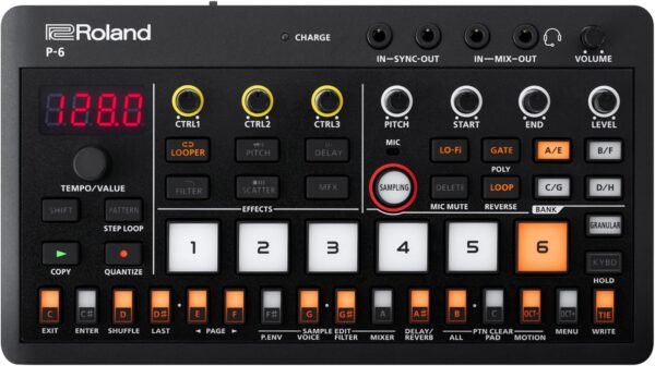 Roland P-6 Creative Sampler review portable powerhouse for music production enthusiasts