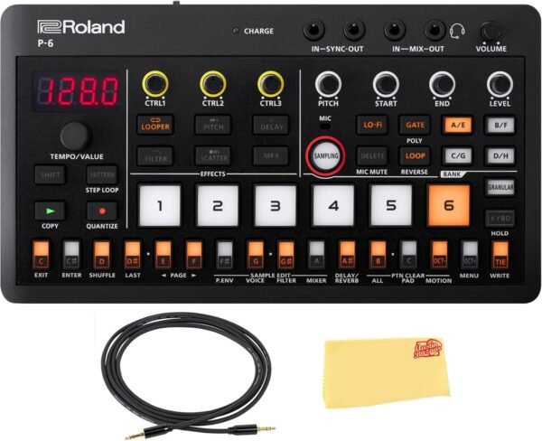 Roland P-6 Creative Sampler review portable powerhouse for music production enthusiasts