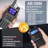 71V8ic98trL._AC_SL1200_ Baofeng 5RM Ham Radio Review Long Range Handheld NOAA Emergency Walkie Talkies