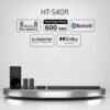 Sony HT-S40R 5.1ch Home Theater Soundbar System review immersive sound experience