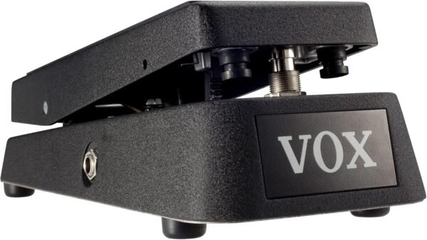 Vox V845 Classic Wah Guitar Effects Pedal w/All-black Coated Finish and 9-volt Power Supply Input