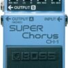 Boss CH-1 Stereo Super Chorus Pedal review delivering crystal-clear highs and rich sound