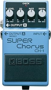 Boss CH-1 Stereo Super Chorus Pedal review delivering crystal-clear highs and rich sound