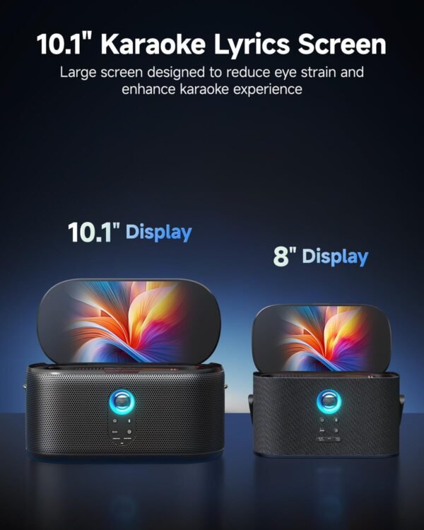 Review of Ikarao Shell S1 Karaoke Machine with Screen and Wireless Microphones