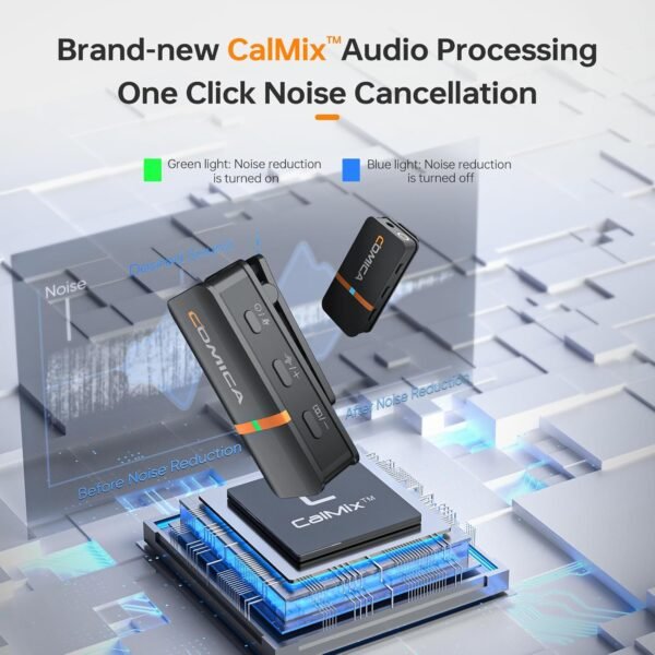 71rtge6x5hL._AC_SL1500_ Review of COMICA Vimo Q Wireless Lavalier Microphone System for Professional Audio Recording