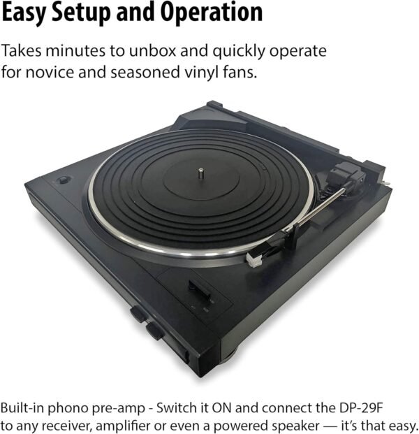 71xSnjtF5KL._AC_SL1500_ Denon DP-29F Turntable Review High-Fidelity Vinyl Playback with Built-in Phono Equalizer