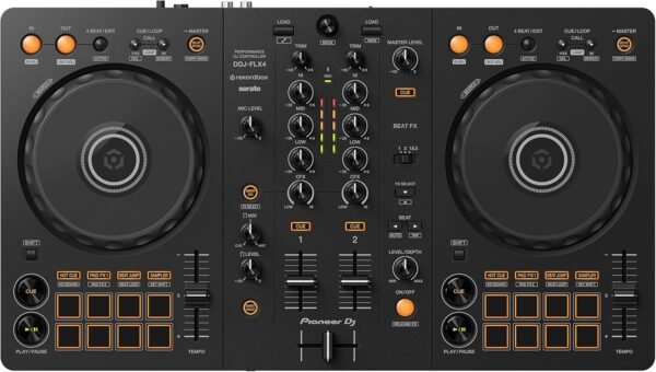 814i78bo5ZL._AC_SL1500_ Pioneer DJ DDJ-FLX4 DJ Controller Review Multi-Device Compatibility and Smart Mixing