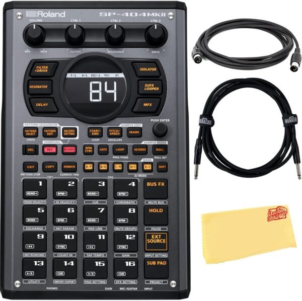 819S6IpegjL._AC_SL1500_ Roland SP-404MKII Creative Sampler review exploring features, bundle extras, and performance