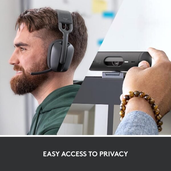 81VZERKbKcL._AC_SL1500_ Logitech Brio 501 Webcam and Zone Vibe 100 Headphones review for Clear Meetings