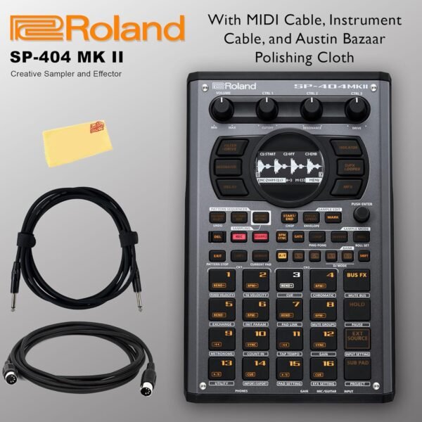 81eVIxXhyuL._AC_SL1500_ Roland SP-404MKII Creative Sampler review exploring features, bundle extras, and performance