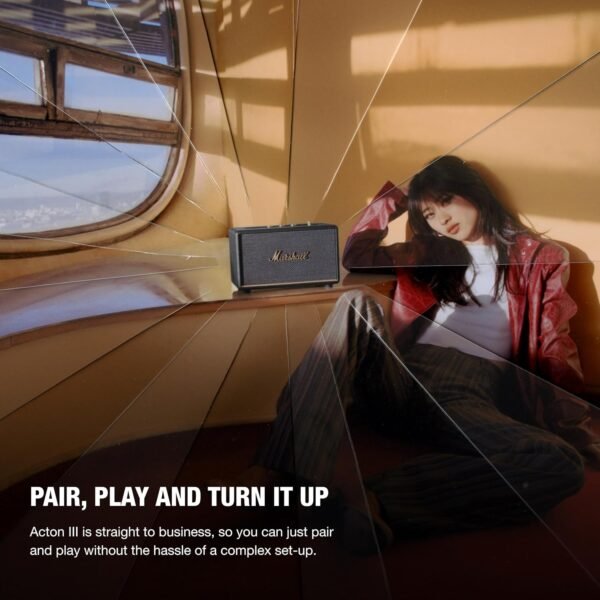 81mL331iNZL._AC_SL1500_ Marshall Acton III Bluetooth Speaker Review Immersive Sound and Sustainable Design