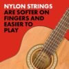 81upNRk6X-L._AC_SL1500_-1 Fender FA-25N 3/4 Size Nylon String Acoustic Guitar, Beginner Guitar, with 2-Year Warranty, Perfect Beginner Guitar for Kids that is Easy on Fingers, Includes 3 Months of Free Lessons, Natural