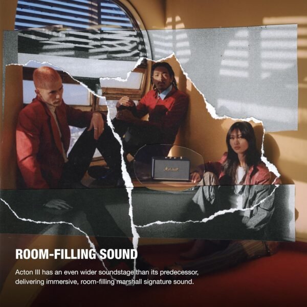 91W1Fjn1ryL._AC_SL1500_ Marshall Acton III Bluetooth Speaker Review Immersive Sound and Sustainable Design